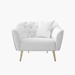 Modern Tufted Accent Armchair
