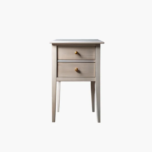 Modern Two-Drawer Nightstand