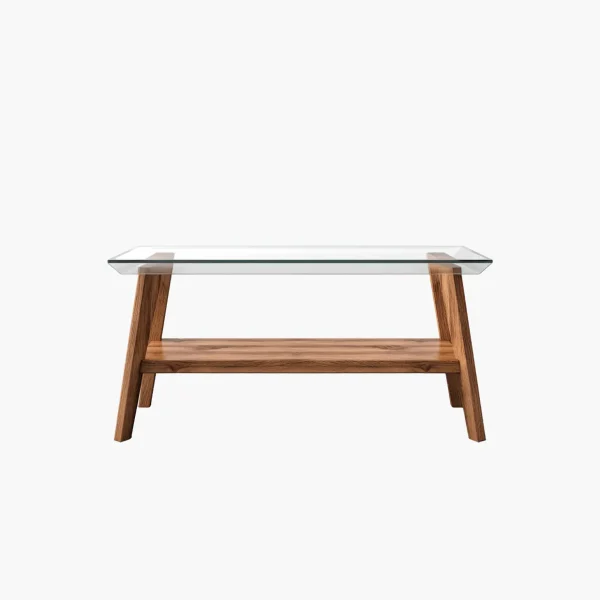 Modern Glass Top Coffee Table