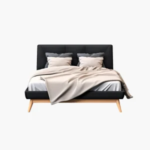 product-41 Modern Upholstered Platform Bed